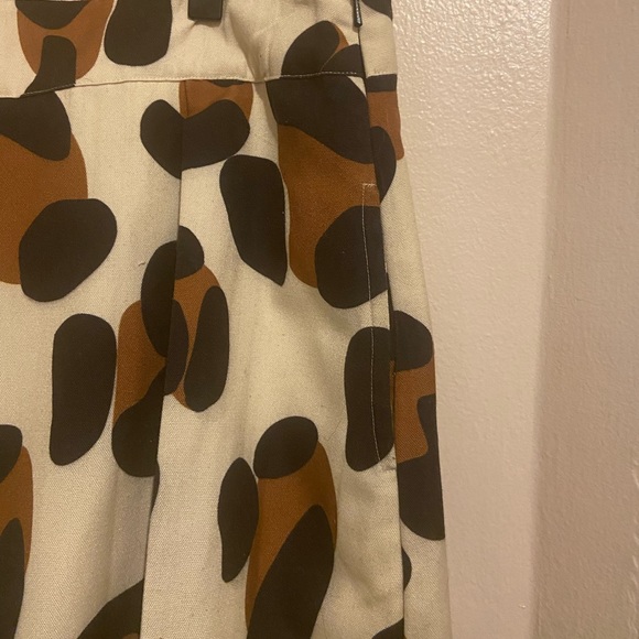 Essentiel Antwerp Animal Print Pleated Skirt - Picture 3 of 4